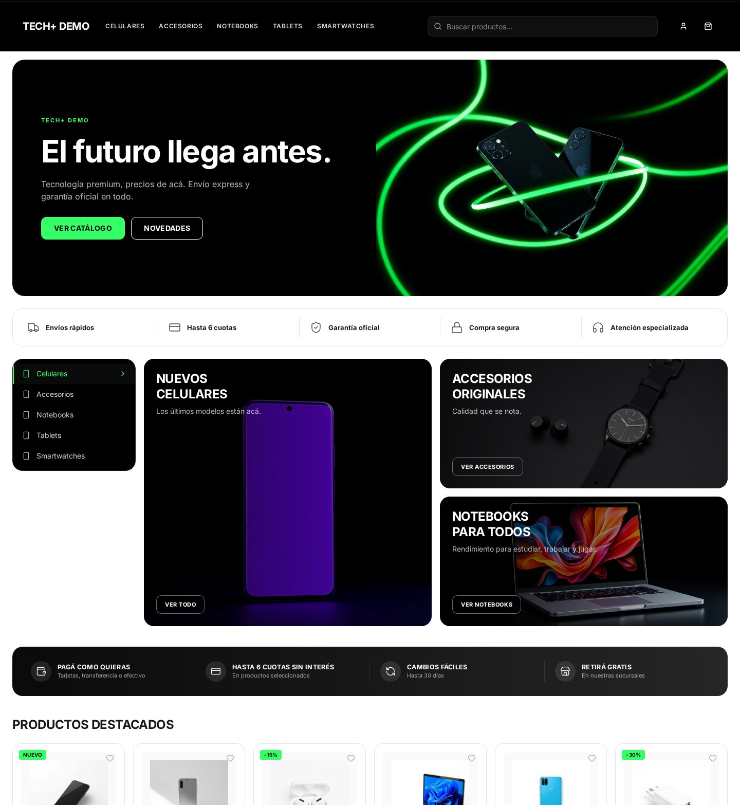 Template TECH+ — Tech